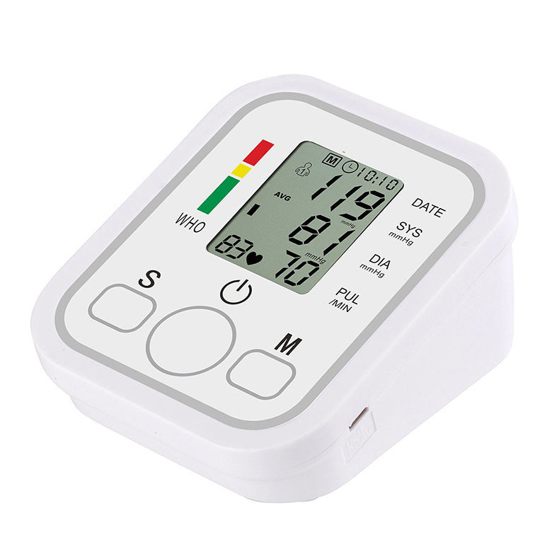 Medical Electronic Upper Arm Dynamic Pulse Detection Household Portable Smart Sphygmomanometer For The Elderly
