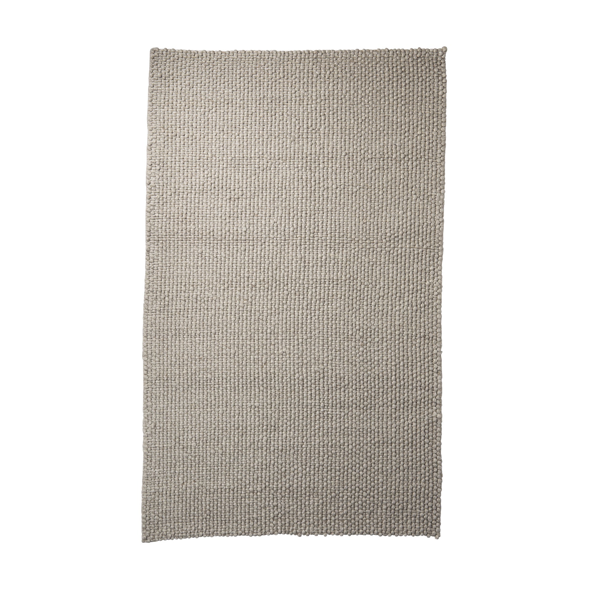 9' X 12' Beige Berber Hand Woven Area Rug-1