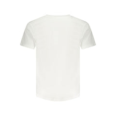 White Cotton Men T-Shirt