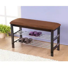 Wooden Shoe Stool