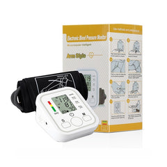 Medical Electronic Upper Arm Dynamic Pulse Detection Household Portable Smart Sphygmomanometer For The Elderly
