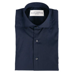 Blue Cotton Men's Shirt