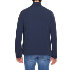 Blue Nylon Jackets & Coat