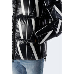 Black Polyester Jackets & Coat