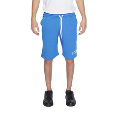 Blue Cotton Bermuda