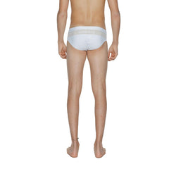 White Polyamide Swim Brief