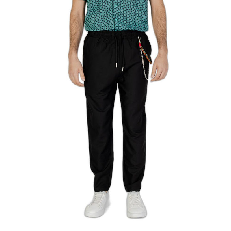 Black Polyester Pant