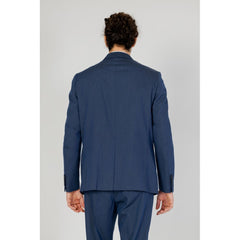 Blue Polyester Blazer