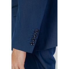Blue Polyester Blazer
