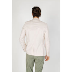 Cream Cotton Blazer