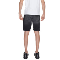 Black Cotton Bermuda