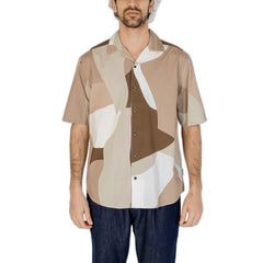 Brown Cotton Shortsleeve
