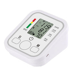 Medical Electronic Upper Arm Dynamic Pulse Detection Household Portable Smart Sphygmomanometer For The Elderly