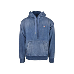 Blue Cotton Hoody