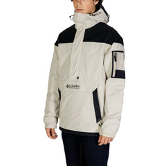 Gray Nylon Jackets & Coat