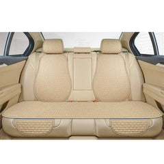 Summer Linen Comfortable Car Seat Cushion Set (3 pcs)