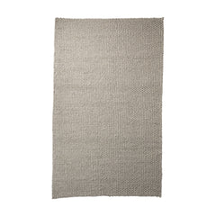 9' X 12' Beige Berber Hand Woven Area Rug-1