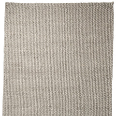 9' X 12' Beige Berber Hand Woven Area Rug-3