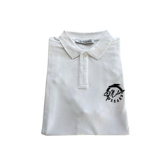 White Cotton Men's Polo Shirt