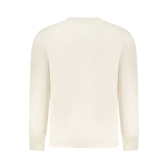 Beige Cotton Men Sweater