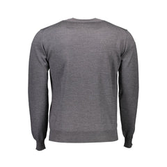 Brown Wool Men Sweater