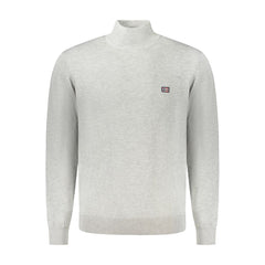 Brown Polyester Men Sweater