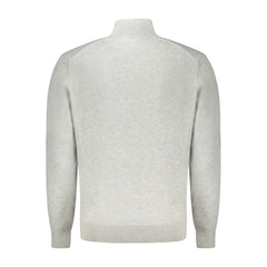 Brown Polyester Men Sweater