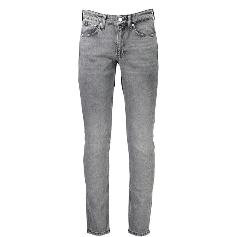 Brown Cotton Men Jeans