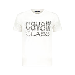 White Cotton Men T-Shirt