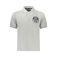 Brown Cotton Men Polo Shirt