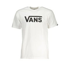 White Cotton Men T-Shirt