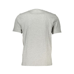 Brown Cotton Men T-Shirt