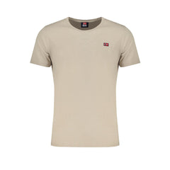 Beige Cotton T-Shirt