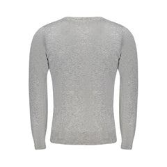 Brown Polyester Men Sweater