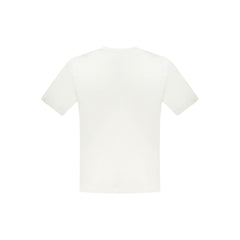 White Cotton Mens TShirt