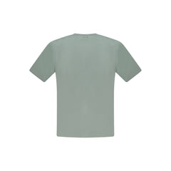 Green Cotton Men T-Shirt