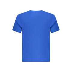 Blue Cotton Men TShirt