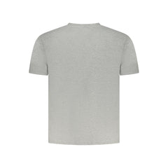Brown Cotton Men T-Shirt