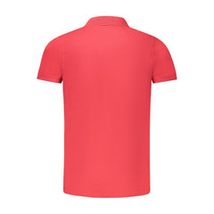 Red Cotton Polo Shirt