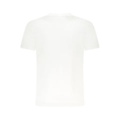 White Cotton Men T-Shirt
