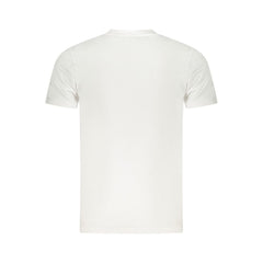 White Cotton Mens TShirt