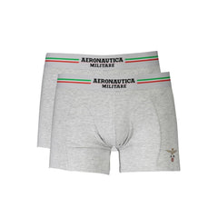 Brown Cotton Men Boxer