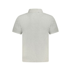 Brown Cotton Men Polo Shirt