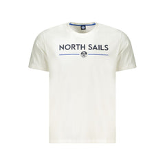 White Cotton Men T-Shirt