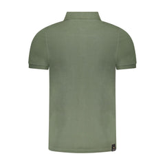 Green Cotton Polo Shirt
