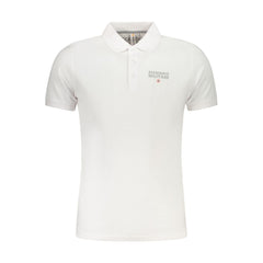 White Cotton Polo Shirt