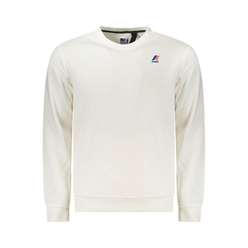 White Cotton Men Sweater