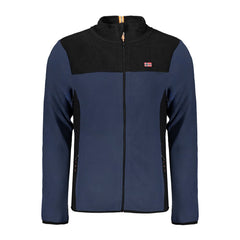 Blue Polyester Sweater