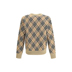 Archive Check wool Cardigan