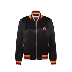 Silk Logo Bomber